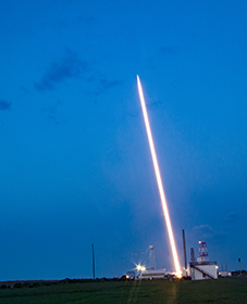 RockSat-X launches from Wallops Island, VA.