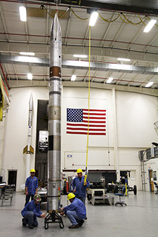 The VeSpR payload at Wallops for intergration.