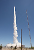 EVE launch from White Sands. Photo by White Sands Missile Range.