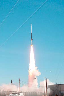 FOXSI launches from White Sands Missile Range, NM>