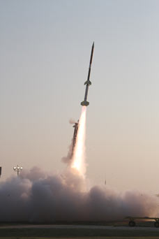 RockOn launches from Wallops Island.