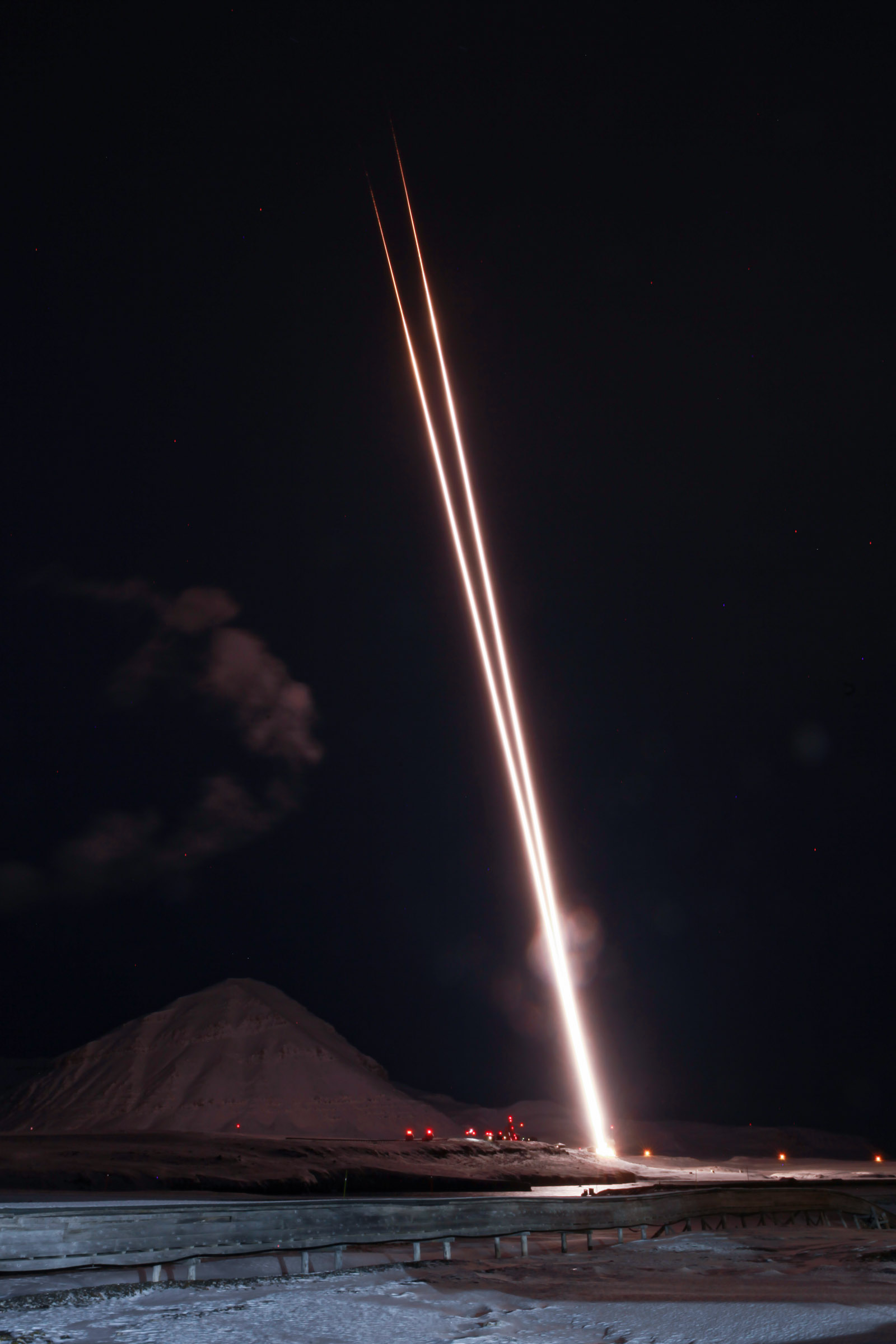 VISIONS 2 launch from Svalbard.