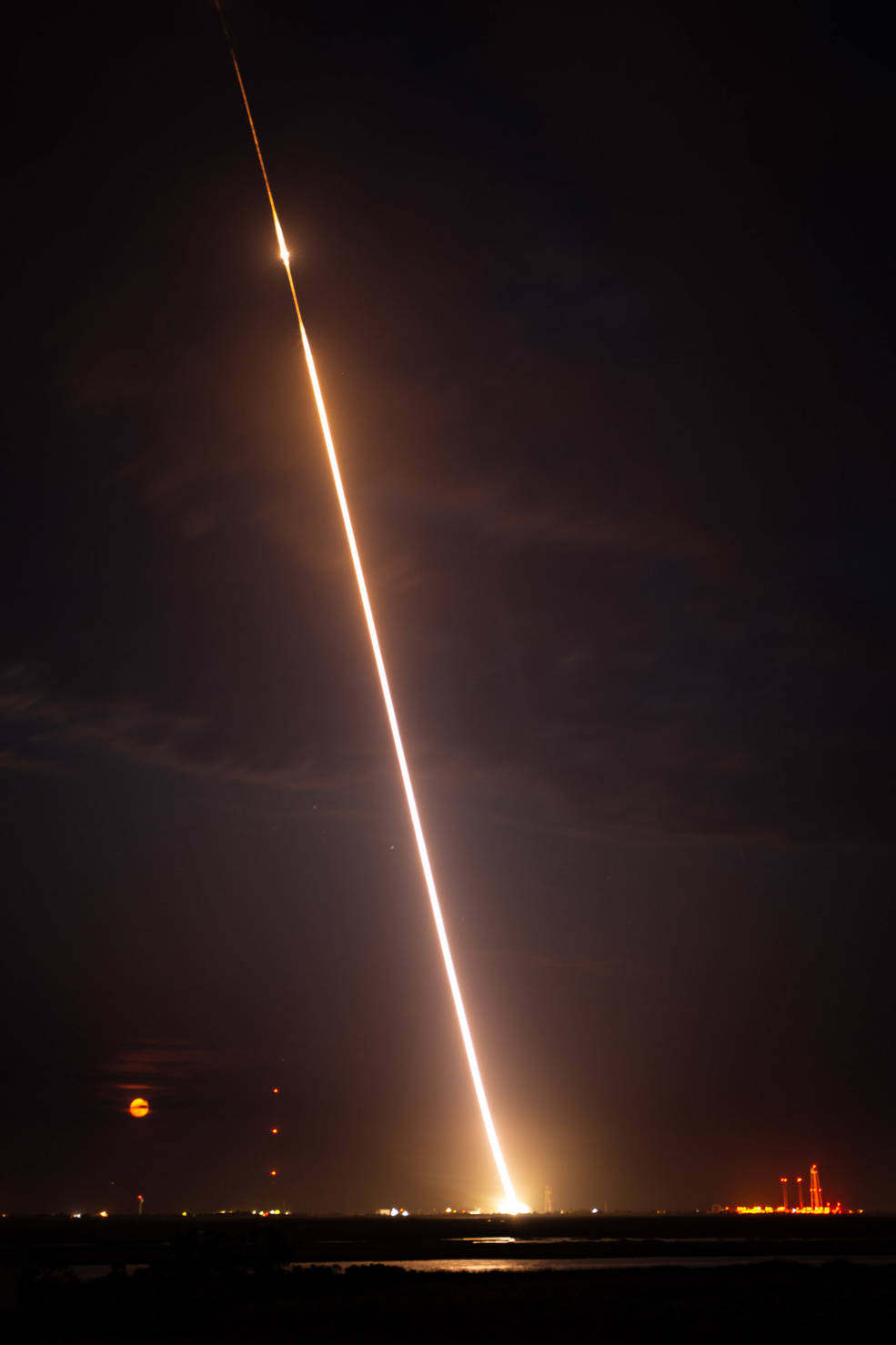 VIPER launches from Wallops Island, VA. Credit: Terry Zaperach